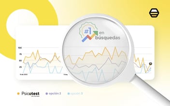 Psicotest #1 en psicometría según Google Trends